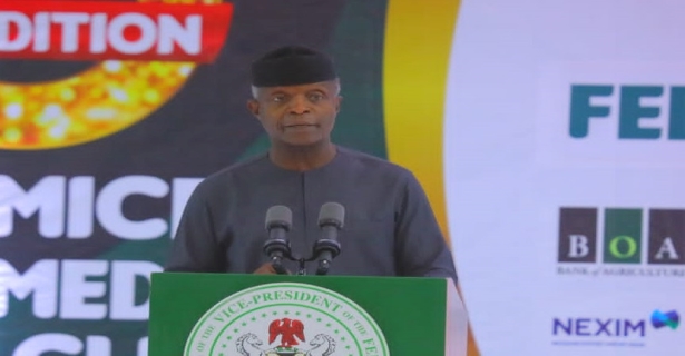 Osinbajo Applauds NITDA @ 30th Edition of MSME Clinic in Borno