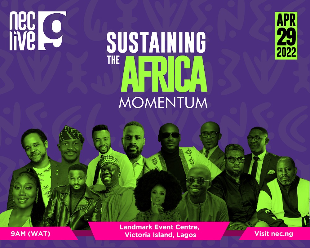 2Baba, Iyabo Ojo, Mr Macaroni, Mozez Praiz, Gbemi Olateru-Olagbegi, Others to Attend NECLive9 this Friday