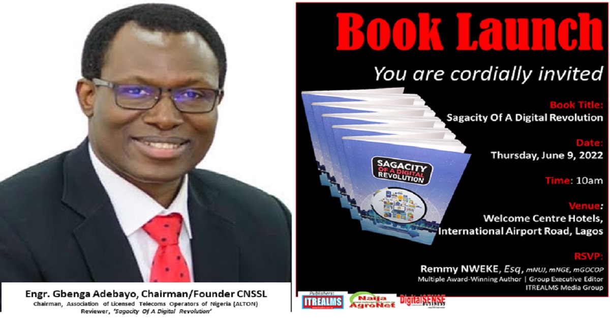 Engr. Gbenga Adebayo to Review 'Sagacity of a Digital Revolution'