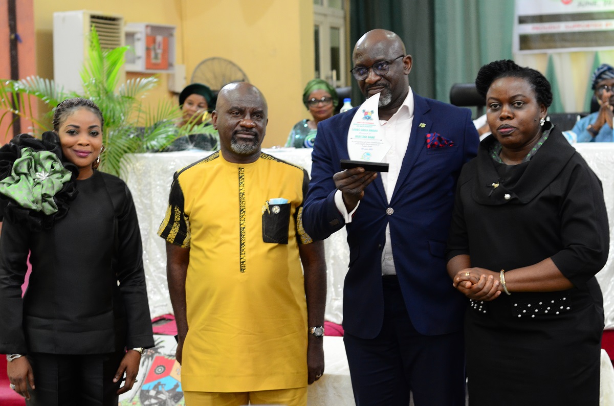 Heritage Bank Wins Lagos Environmental Sustainability Award, Commits to Nature Protection