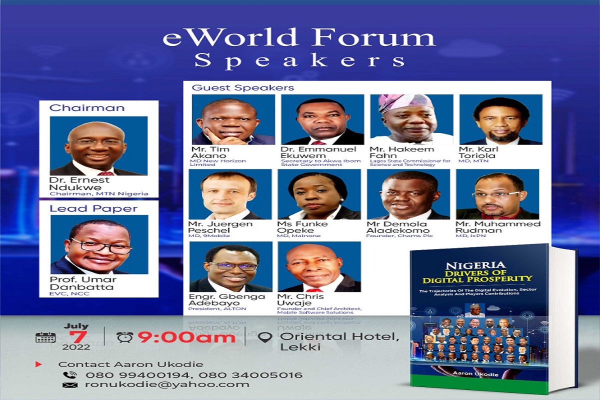 Atiku to Launch Aaron's Book: Nigeria Drivers of Digital Prosperity