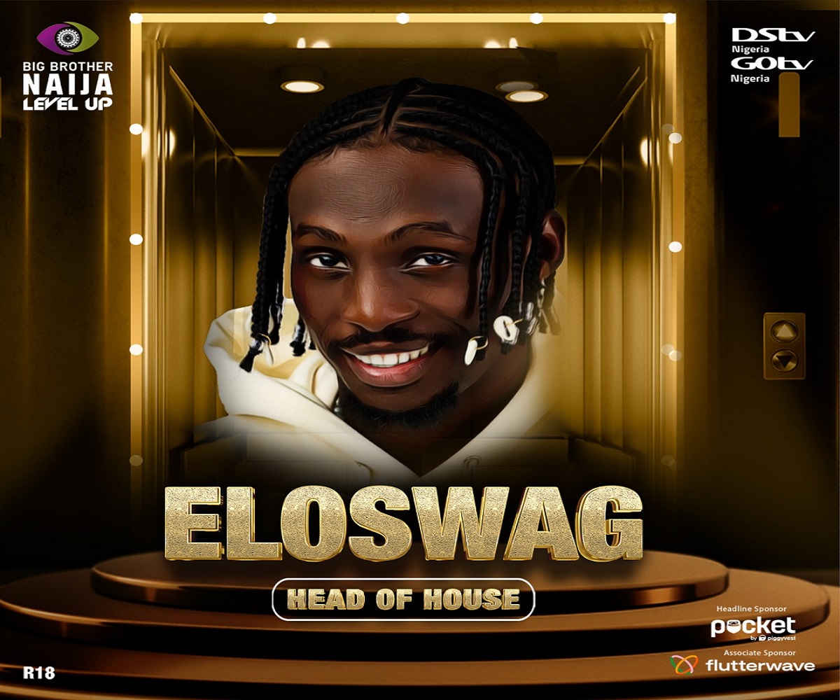 BBNaija Level Up: Eloswag Becomes Head of House for the Second Time