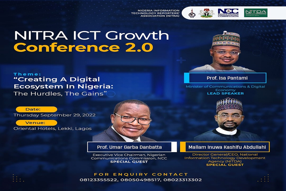 Galaxy Backbone, 9mobile, SecureID, Rack Centre, Arravo Back NITRA ICT Growth Conference 2.0
