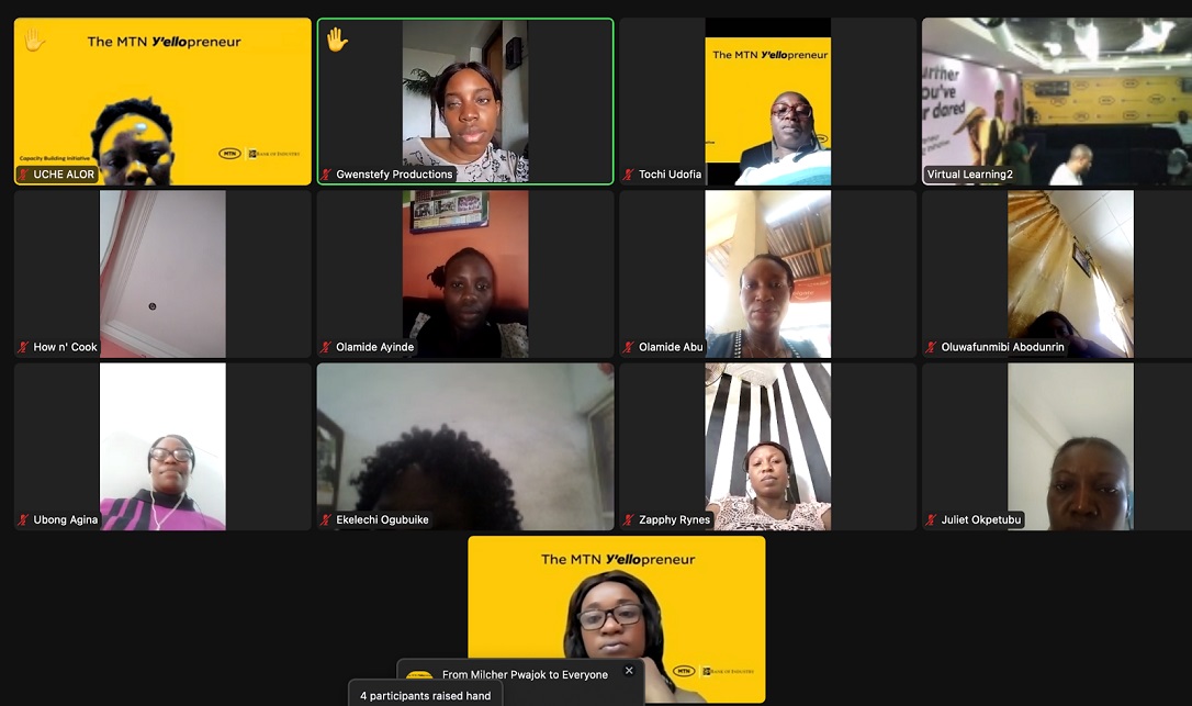 MTNF partners Enterprise Development Centre to train Y'ellopreneur Women on Marketing