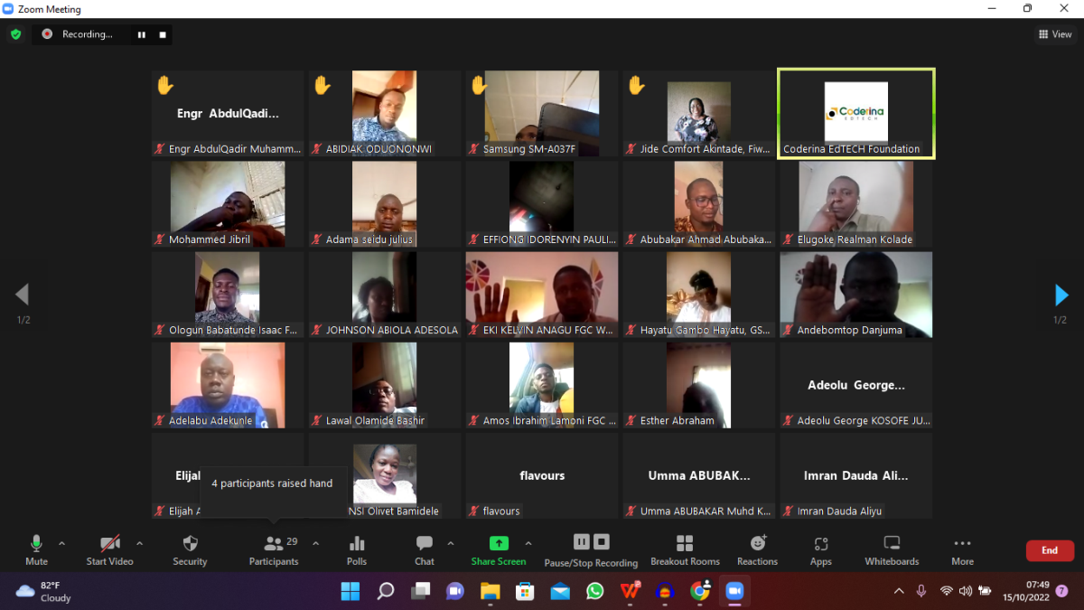 NSSEC Teams Up with Coderina to Equip Teachers with Coding Skills