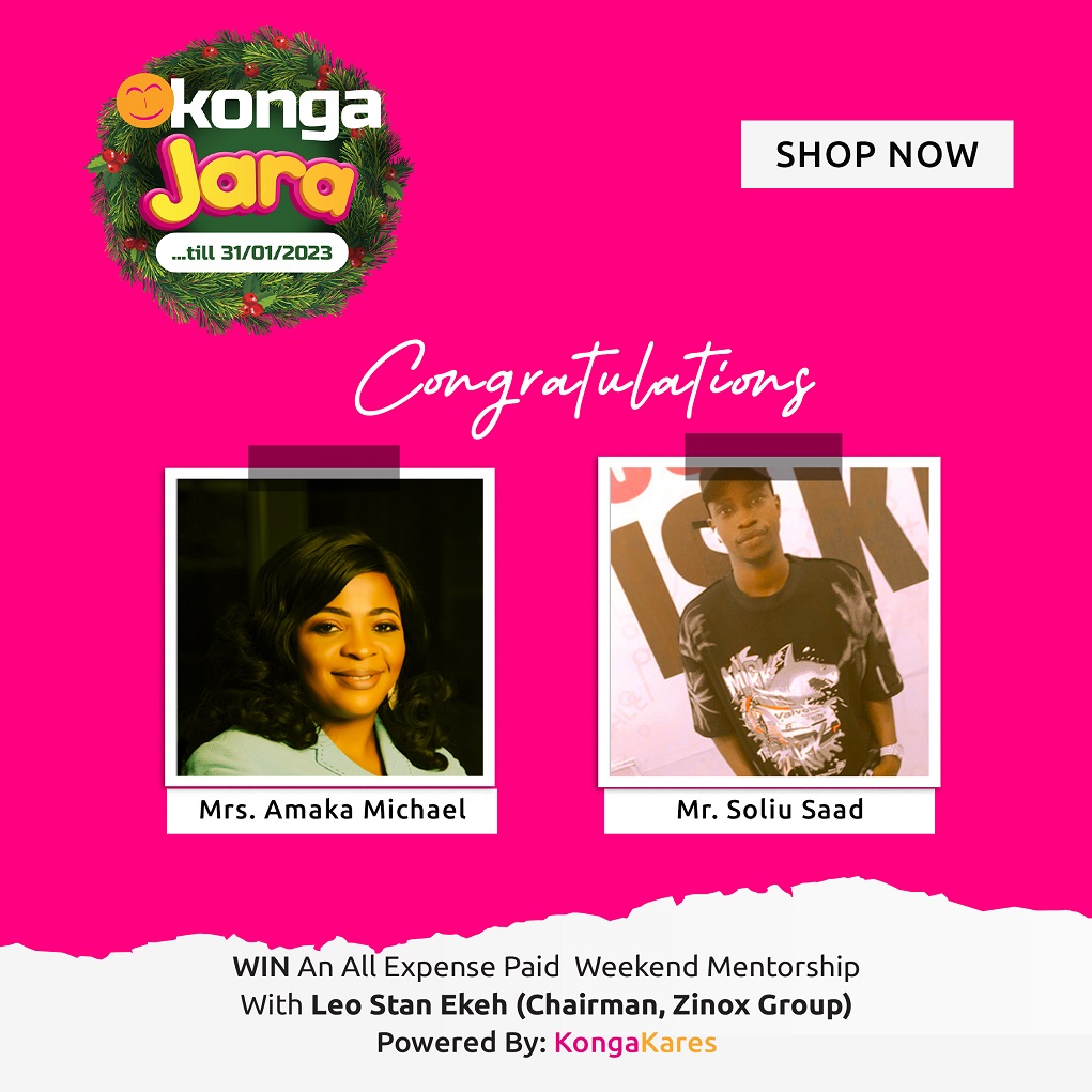 10 Konga Shoppers Confirmed for Exclusive Weekend Mentorship with Ekeh, Zinox Boss