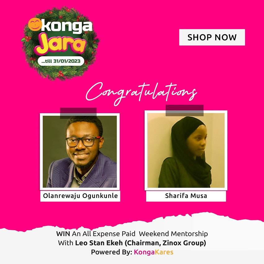 Konga Unveils Latest Winners of all-expense Paid Weekend with Ekeh, Zinox Boss