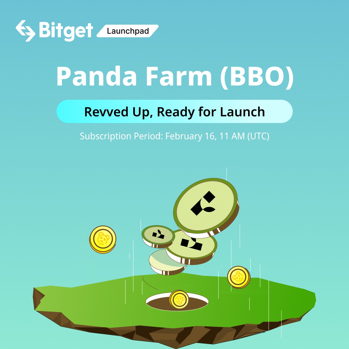 Bitget Offers Panda Farm Token Sale on Its Re-launched Launchpad Platform