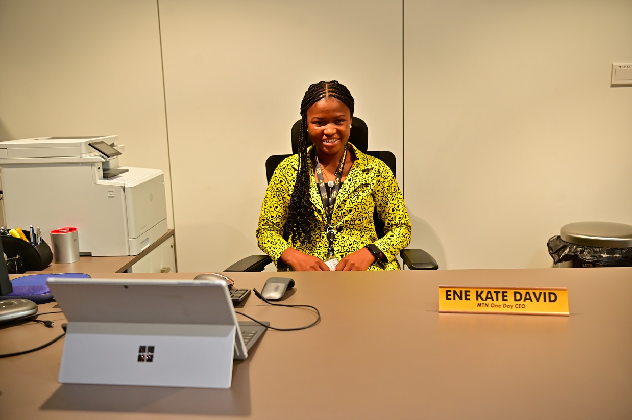 MTN Nigeria CEO For a Day ‘Kate Ene David’ Announces Education Data Bundle