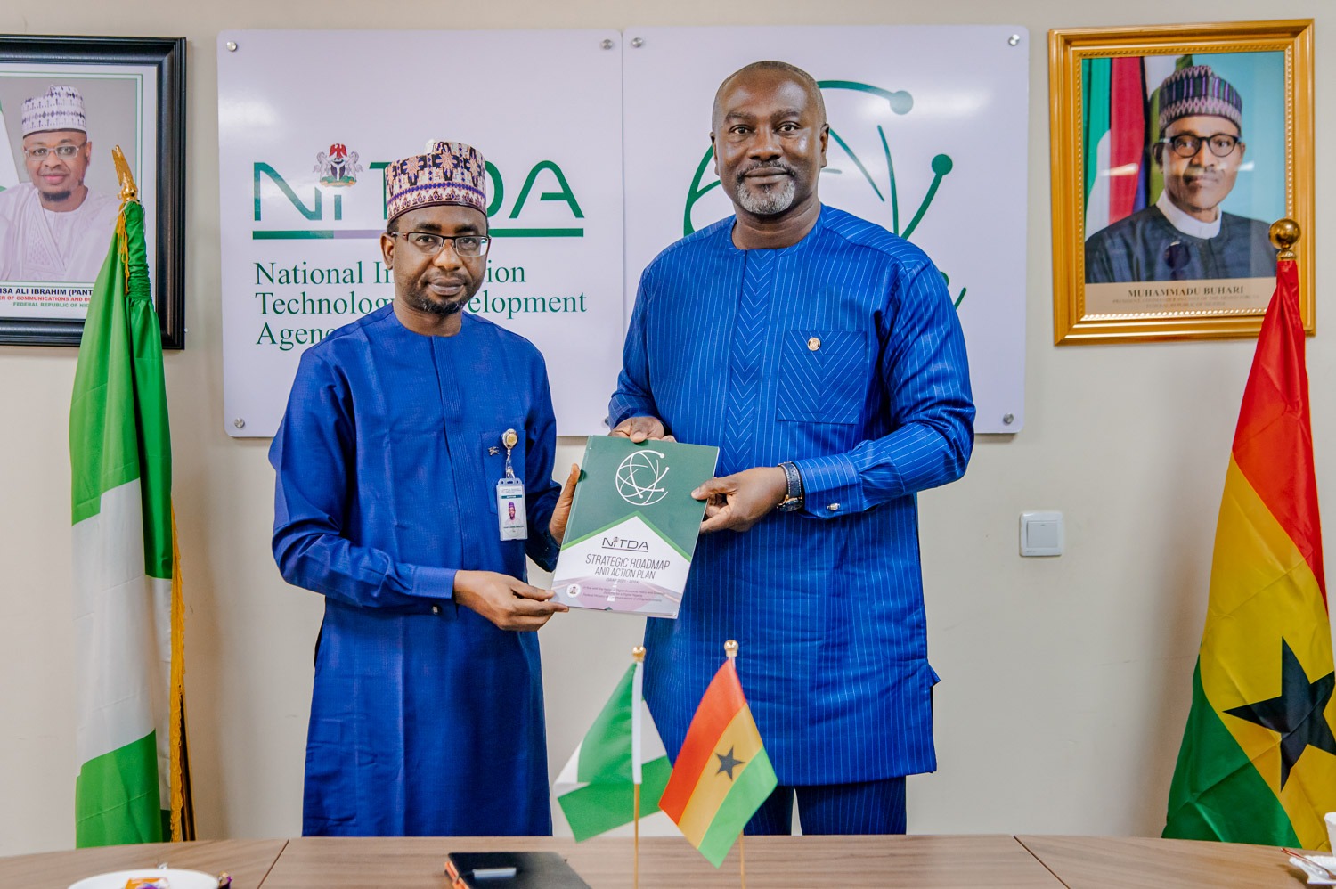 Digital Economy: DG NITDA Assures Ghanian Counterpart of Effective Collaboration