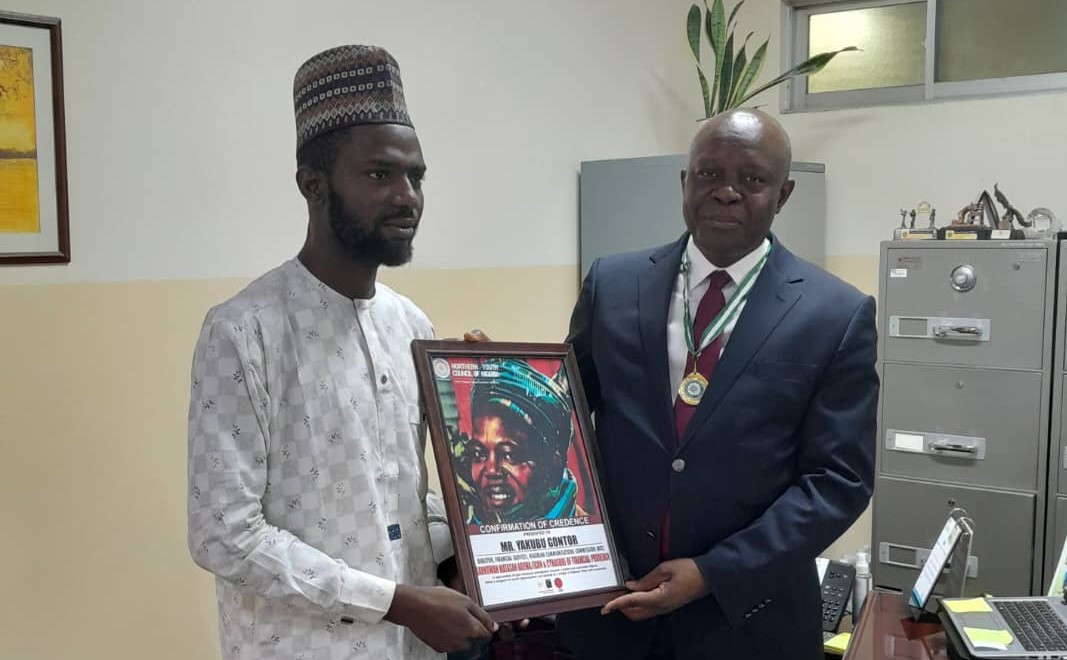 NYCN Honours NCC's Gontor for Exemplary Professional Conduct