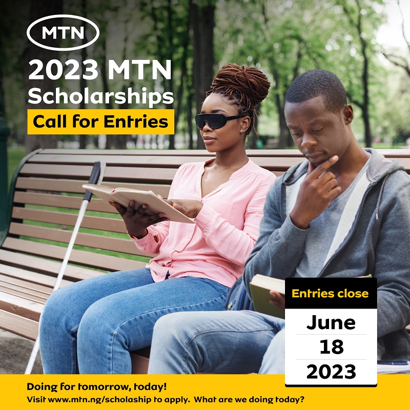 MTN Foundation Opens Portal for 2023 Annual Scholarship for Undergraduates