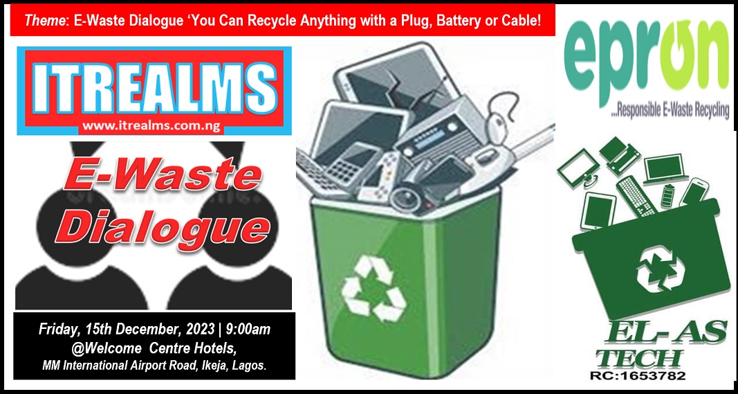 ITREALMS E-Waste Dialogue partners EPRON, EL-AS Tech, WEE-Eco on small waste collection