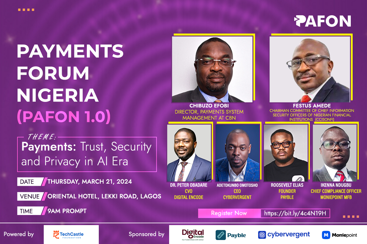 Moniepoint Emerges Lead Sponsor of Payments Forum Nigeria - PAFON 1.0