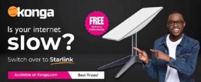 Nigerians Rush as Konga Slashes Prices of Starlink Satellite Internet Kits by 50 Percent
