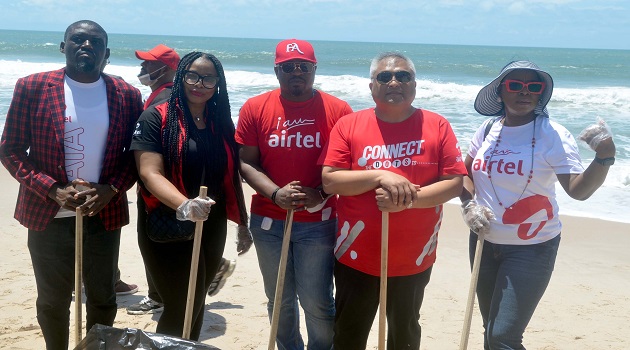 Airtel Employees Commit to Sustainable Planet with Beach Clean-up Exercise