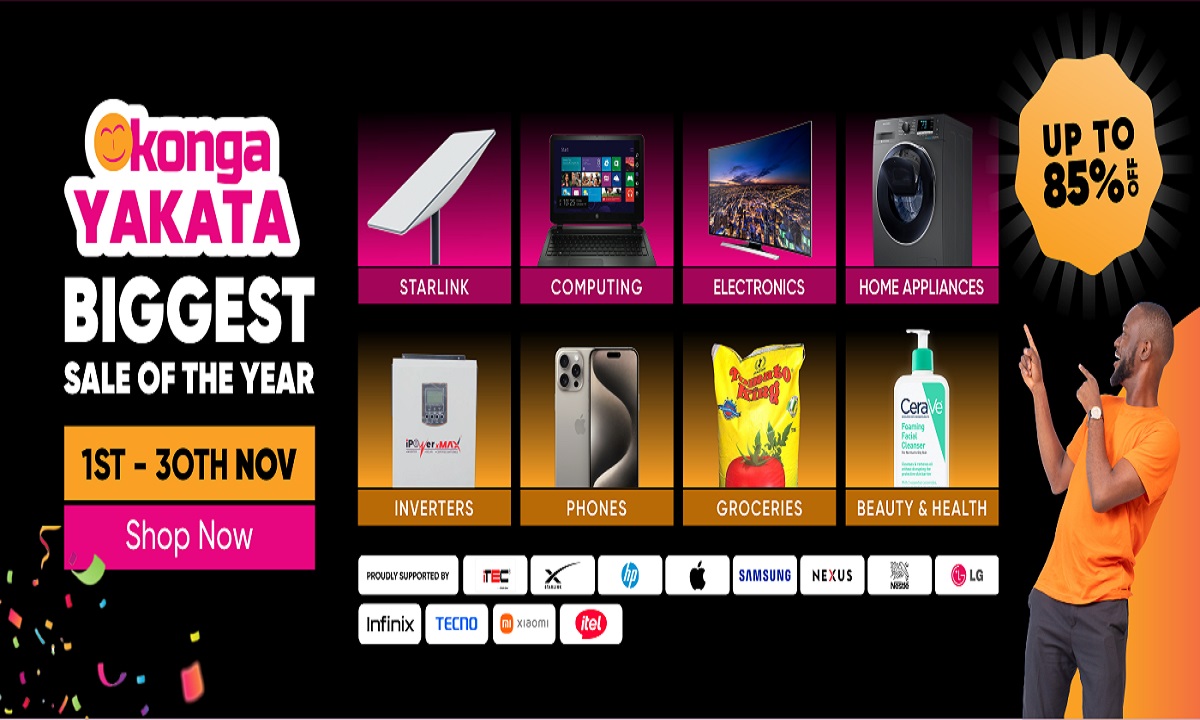 Konga Yakata 2024: Massive Discounts and Exciting Deals Await Shoppers