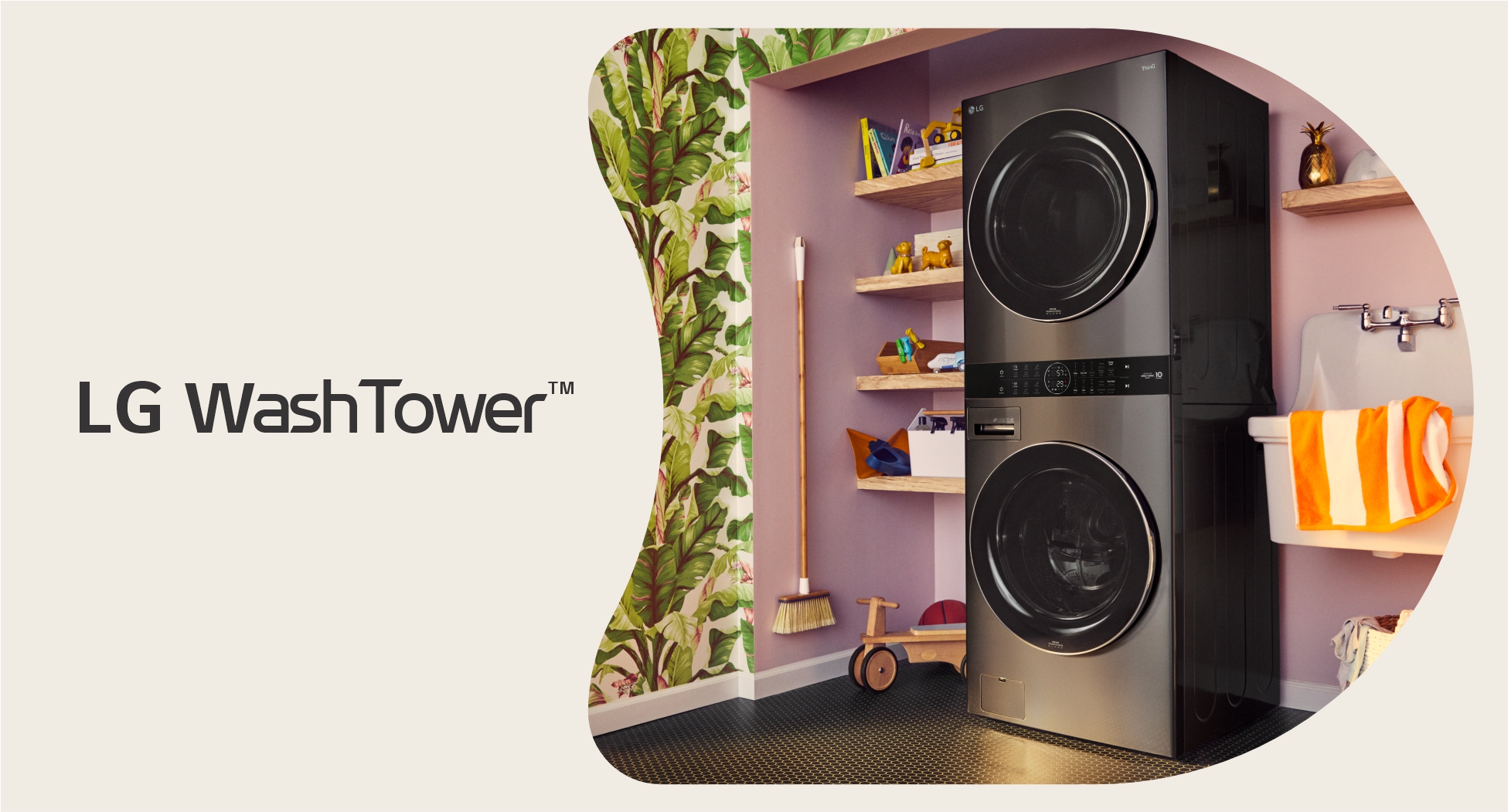 LG WashTower Stands Out as a High-Performance, Space-Saving Laundry Solution