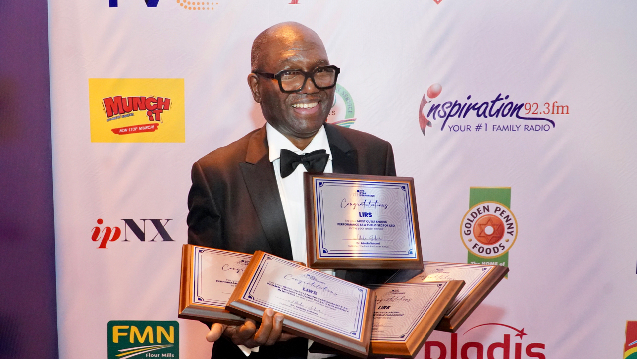 Subair Emerges Most Outstanding Public Sector CEO @TPP FEST 2024, As LIRS Wins Multiple Awards