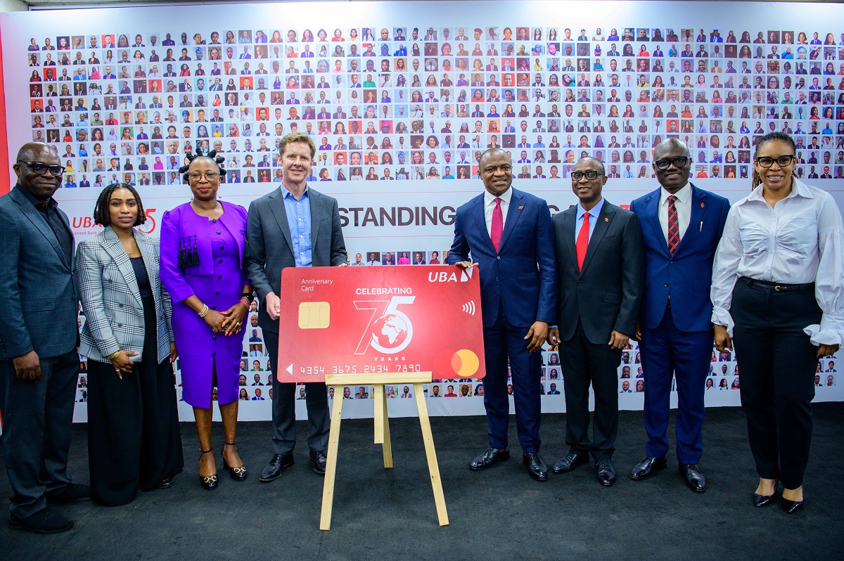 UBA, Mastercard Launch Special Debit Card for 75th Anniversary