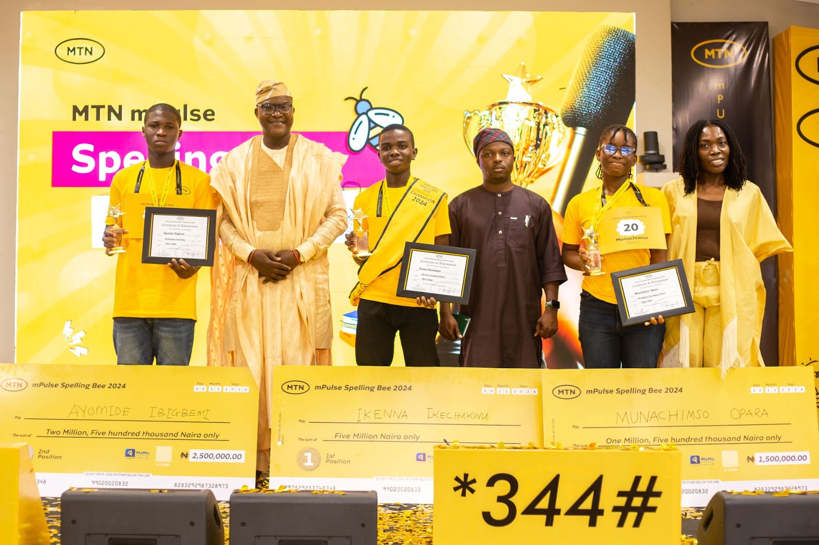 Ikenna Ikechukwu Emerges Champion at MTN's mPulse Spelling Bee