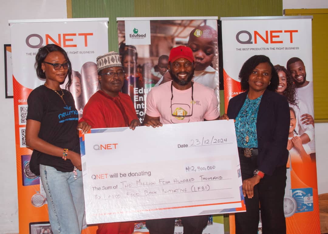 QNET Collaborates with Lagos Food Bank to Aid Vulnerable Children