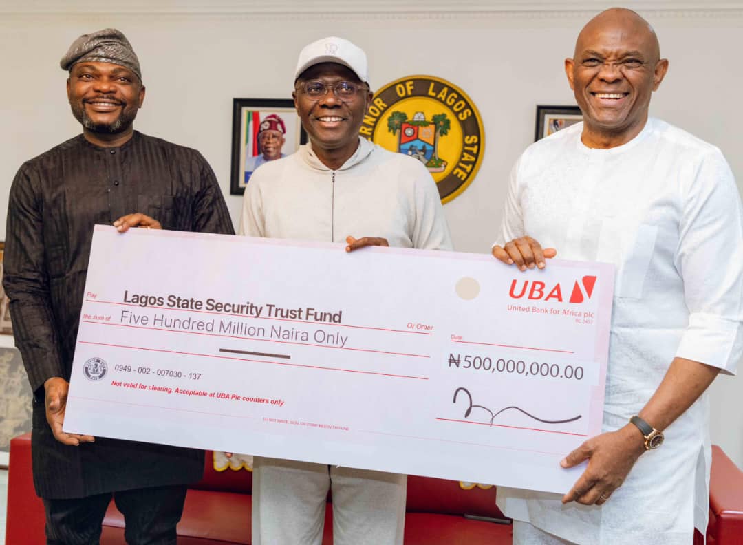 UBA Supports Lagos State Security with N500m Donation