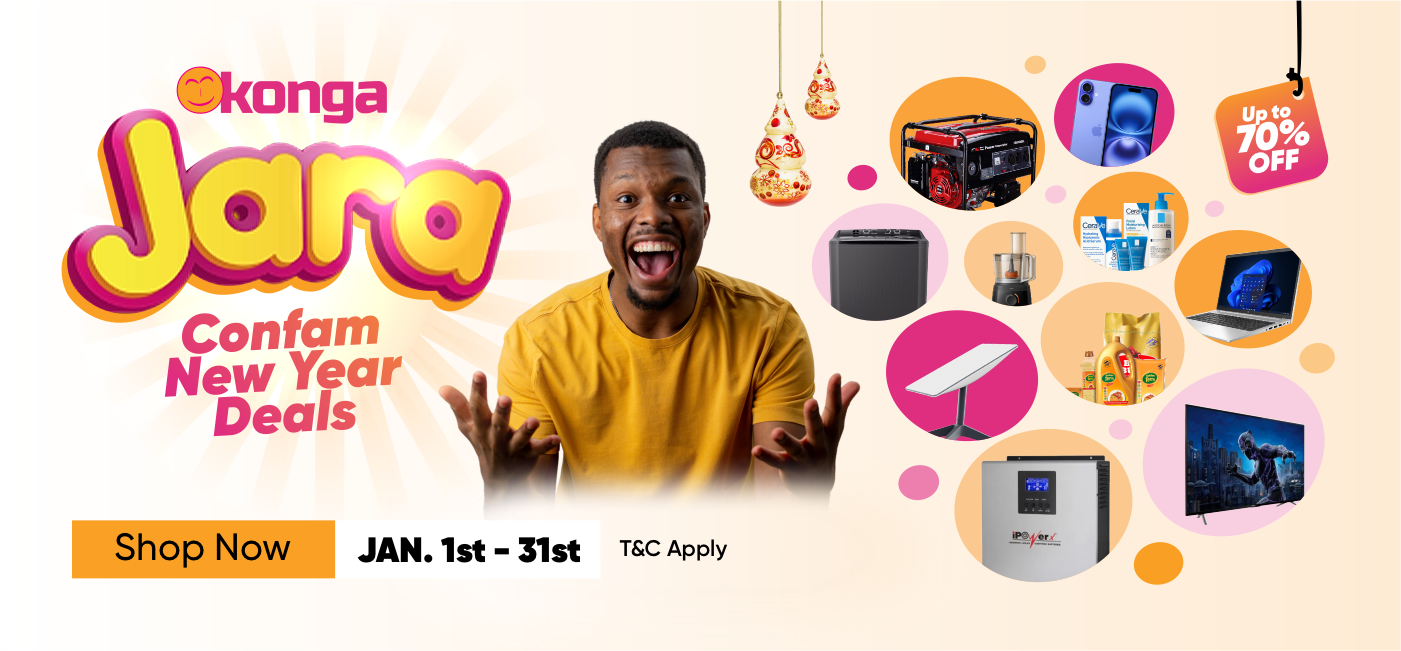 Konga Kicks Off 2025 with Unbeatable Discounts in ‘Jara’ Promotion