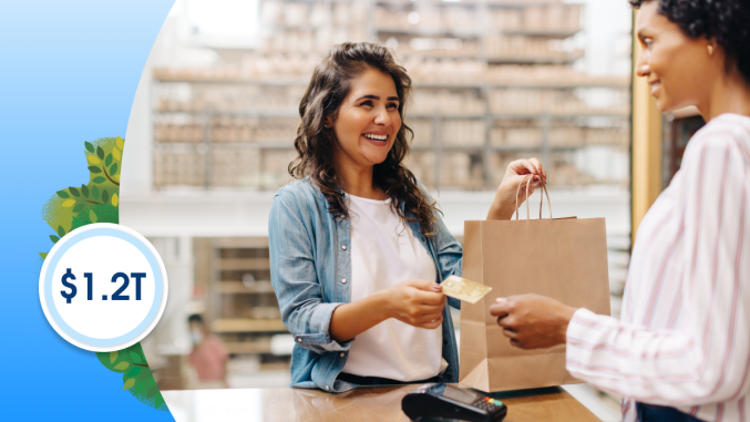 Holiday shoppers spend a record $1.2T online, Salesforce data shows