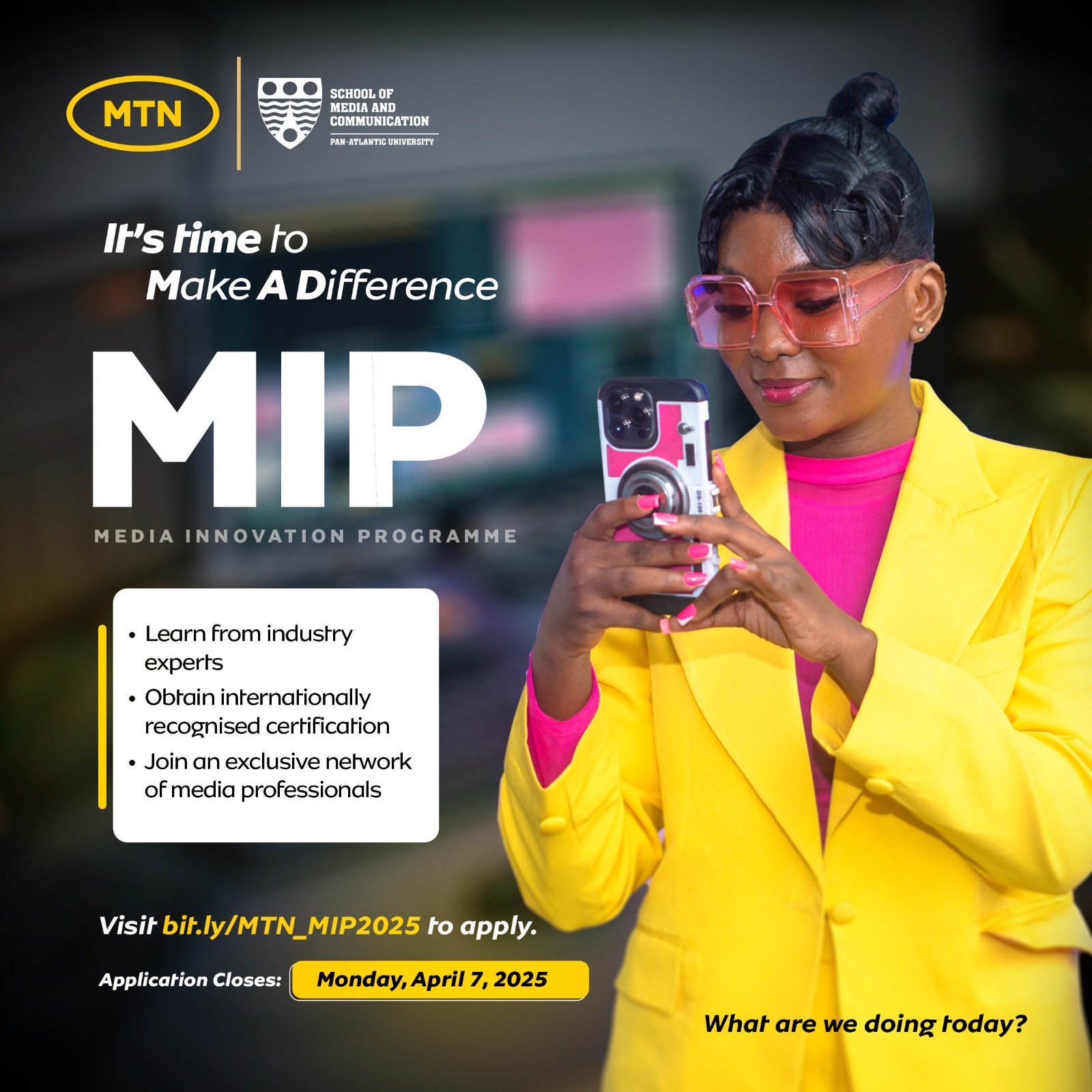 MTN Nigeria and Pan-Atlantic University Invite Media Practitioners for 4th Media Innovation Programme