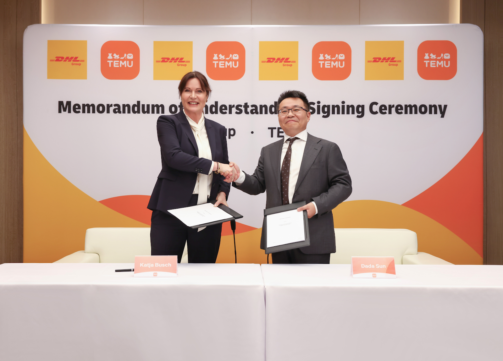 DHL Signs MoU with Temu to Drive Sustainable Supply Chain Solutions for SMEs