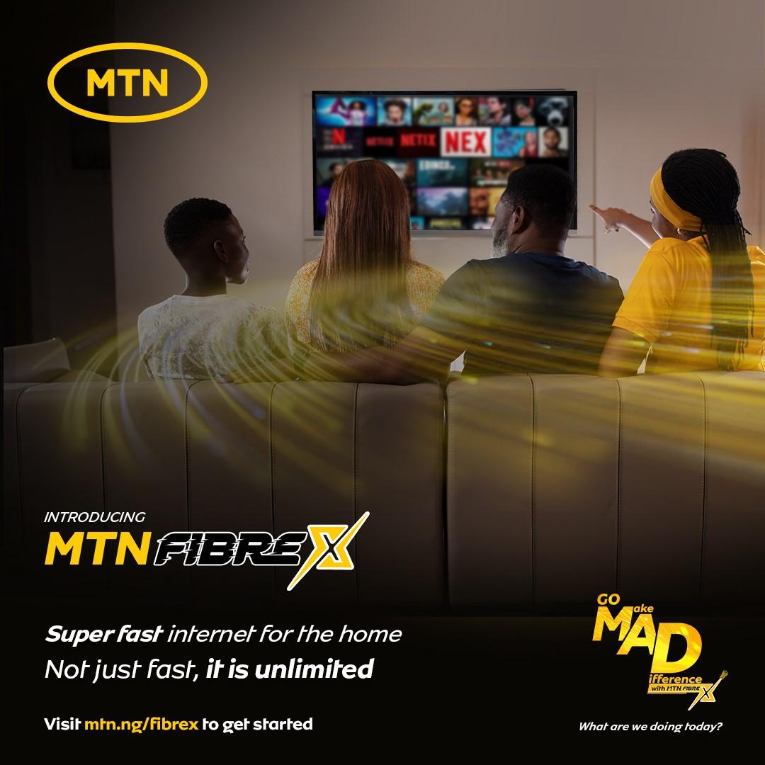 MTN Nigeria Takes Broadband Services to the Next Level with FibreX Launch