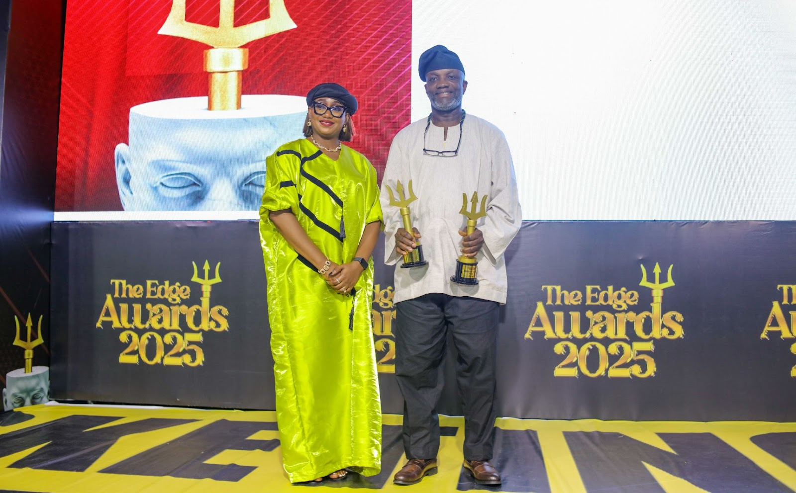 MTN Nigeria, Onyinye Ikenna-Emeka, Funso Aina and Lakinbofa Goodluck Sweep Top Honours at Edge Awards