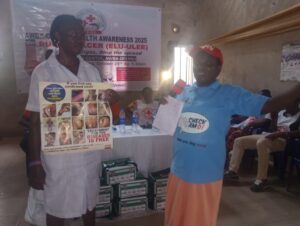 MRs Igwe at Awba-Ofemili Health Awareness Campaign 2025