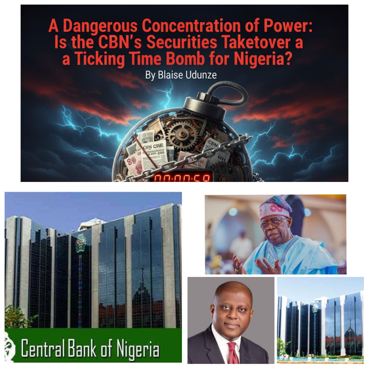 A dangerous Concentration of Power: Is CBN’s Fixed Income Securities Takeover a Ticking Bomb for Nigeria’s Economy?