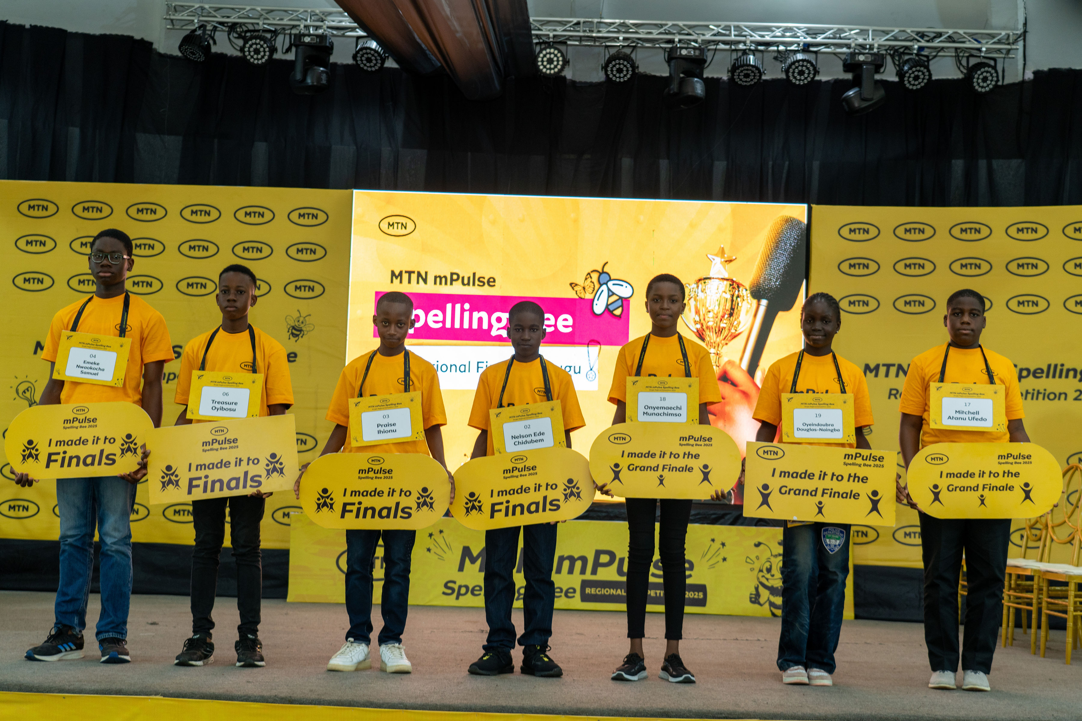 MTN mPulse Spelling Bee Crowns Seven Regional Champions in Enugu