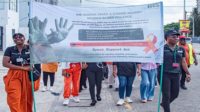 IHS Nigeria Leads Gender Based Violence Awareness Walk, Reaffirms Zero Tolerance with Advocacy Seminar