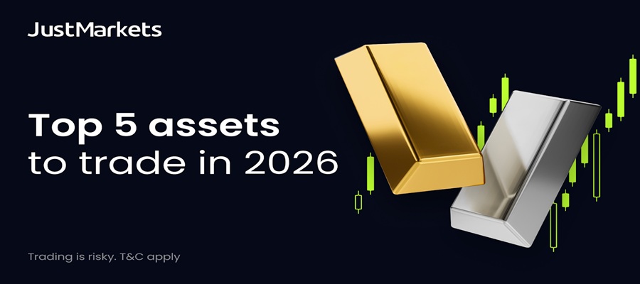 JustMarkets Unveils Top 5 Trading Assets for 2026 Profits