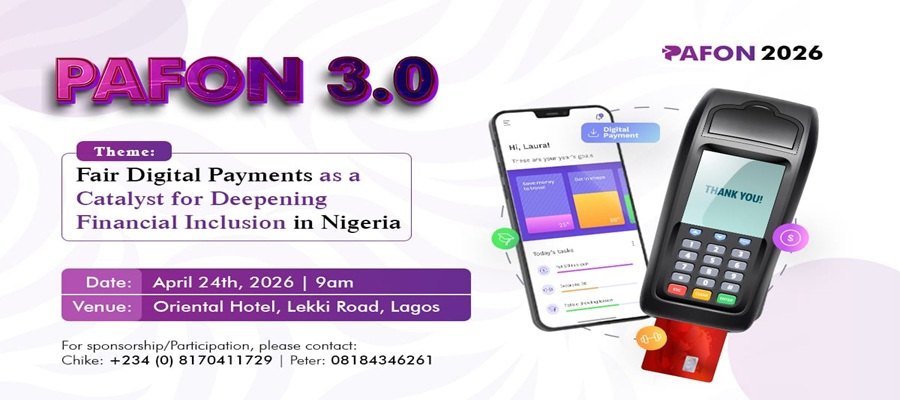 PAFON 3.0 to Unite Fintech Leaders, Regulators on AI-driven Payments in Nigeria