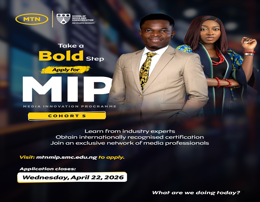 Apply Now: MTN Nigeria Opens 2026 Media Innovation Programme