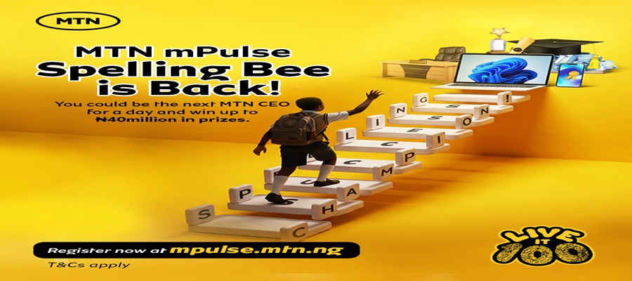 MTN Nigeria Announces 2026 mPulse Spelling Bee, Opens Entries for Students Nationwide