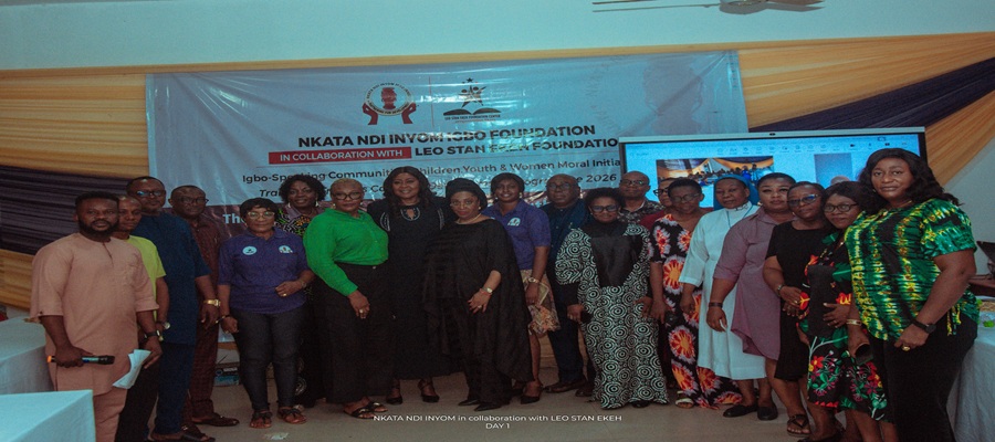Nkata Ndi Iyom Igbo Foundation, Leo Stan Ekeh Foundation Empower Trainers to Drive Youth Value Reorientation