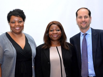 (L-r): Ms. Salah Goss, programme officer, Bill & Melinda Gates Foundation, Ms. Modupe Ladipo, chief executive officer, EFInA, Peter Goldstein, vice president, InterMedia, during a recent workshop organized by EFInA with the theme: ‘Maximising the uptake of digital financial services through understanding consumers’ needs.’