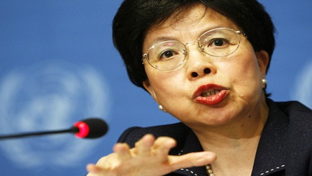 Margaret Chan, head, World Health Organization (WHO)