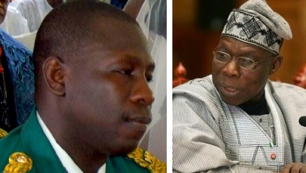 Lt-Col Adeboye Obasanjo and former president Olusegun Obasanjo,