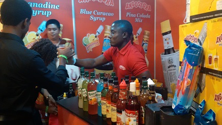 One of the participating companies at NIWSF in Lagos…on Thursday