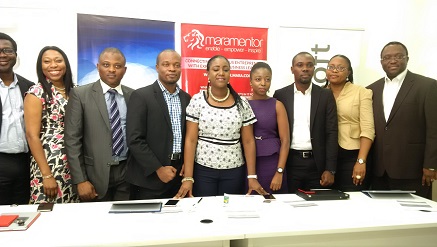 ‎‎Microsoft Nigeria , Fate Foundation and Maramentors team during the announcement of Cloudpreneurship programme for youths in Nigeria, in Lagos, recently. ‎