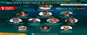 Imo Citizens Brainstorm State’s Post COVID-19 Recovery on Saturday