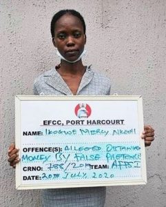 Lady Allegedly Spends N179m Fraud Loot on Sports Betting, Tithe