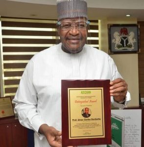 Danbatta, NCC Boss Receives Distinguished Award from ATCON